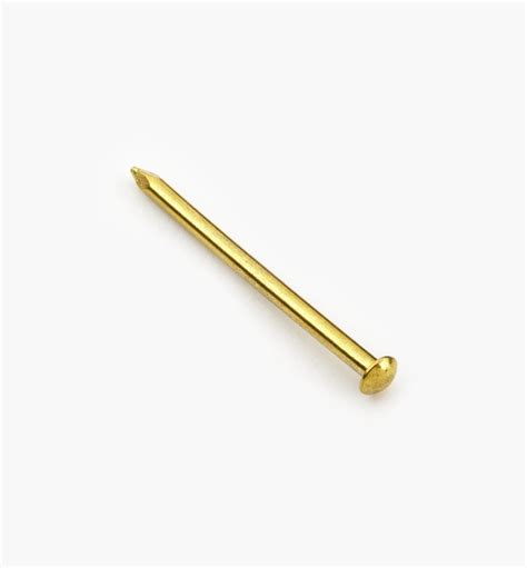 Solid Brass Escutcheon Pins Lee Valley Tools