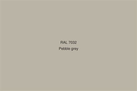 RAL 7032 Colour (Pebble grey) - RAL Grey colours | RAL Colour Chart UK