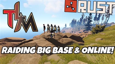 RUST VANILLA RAID BIG BASE ONLINE Vanilla YouTube