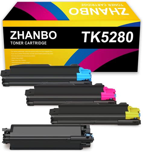 Zhanbo Tk Tk Remanufactured Toner Cartridge Black Cyan Magenta