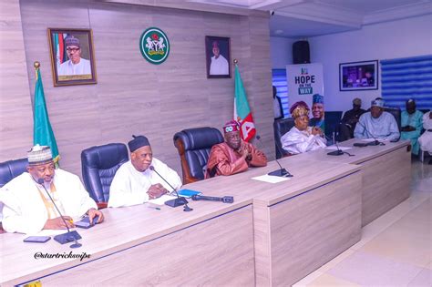 Photos Tinubu Shettima Adamu Apc Leaders Strategise In Abuja