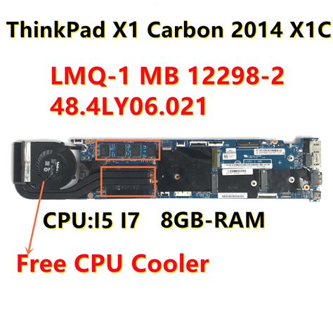 Ly Mainboard For Lenovo Thinkpad X Carbon X C Laptop