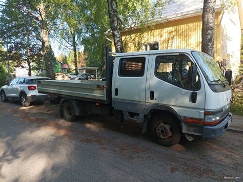 Mitsubishi Canter rek7henkilöä avolava kevyt kuorma auto Jatko ohjaamo