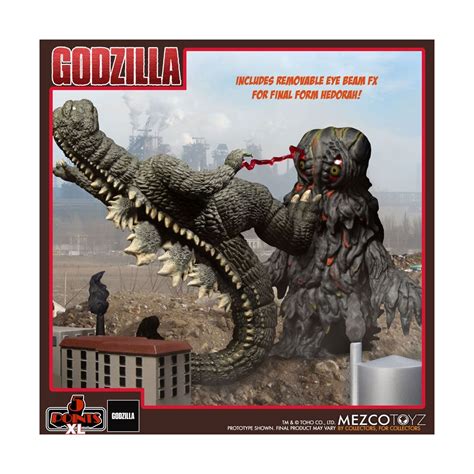 Godzilla Vs Hedora Figurines Points Xl Deluxe Box Set Figurine