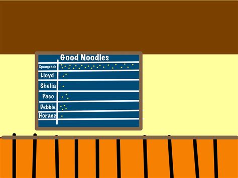 Good Noodle Board From Spongebob Squarepants By Tharpe5 On Deviantart