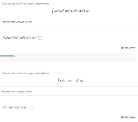 Solved Evaluate The Indefinite Integral Given Below Chegg