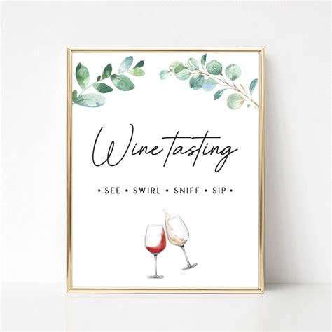 Wine Tasting Card For Wines Printable Wine Tasting Cards Etsy