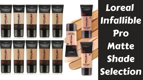 Shade Foundation Loreal Infallible Pro Matte Homecare24