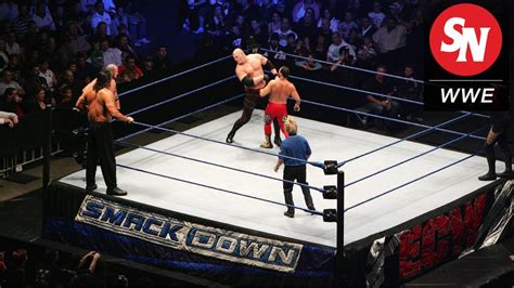 Fans jump into ring during 'WWE SmackDown' taping in London | Sporting ...