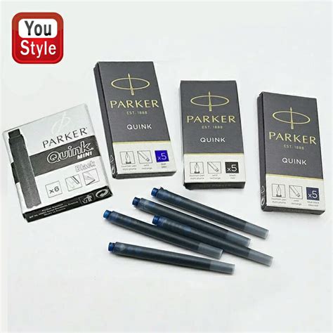 開店記念セール！ パーカー Parker クインク カートリッジインク ロング 5本入り ブルーブラック 1950385 ブラック