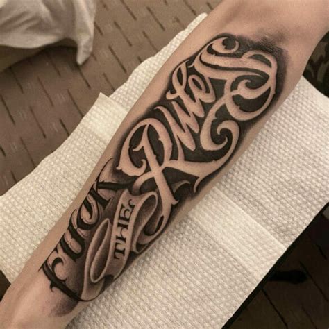 101 Best Forearm Script Tattoo Ideas That Will Blow Your Mind