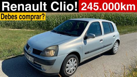 Deberías comprar un RENAULT CLIO 2 1 2 16V 2004 Prueba Test Review