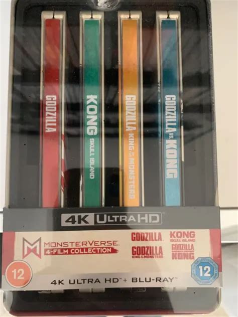 Monsterverse K Uhd Blu Ray Steelbook Collection Ultra Hd Zavvi Uk