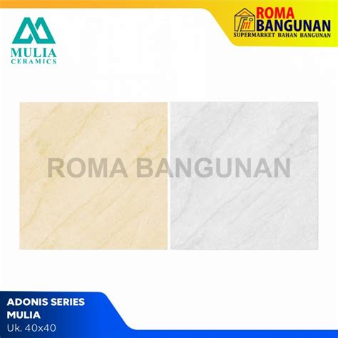 Jual Mulia Keramik Lantai Keramik Adonis Series 40X40 Adonis Grey