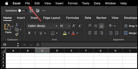 Save An Excel File On Mac Workbook