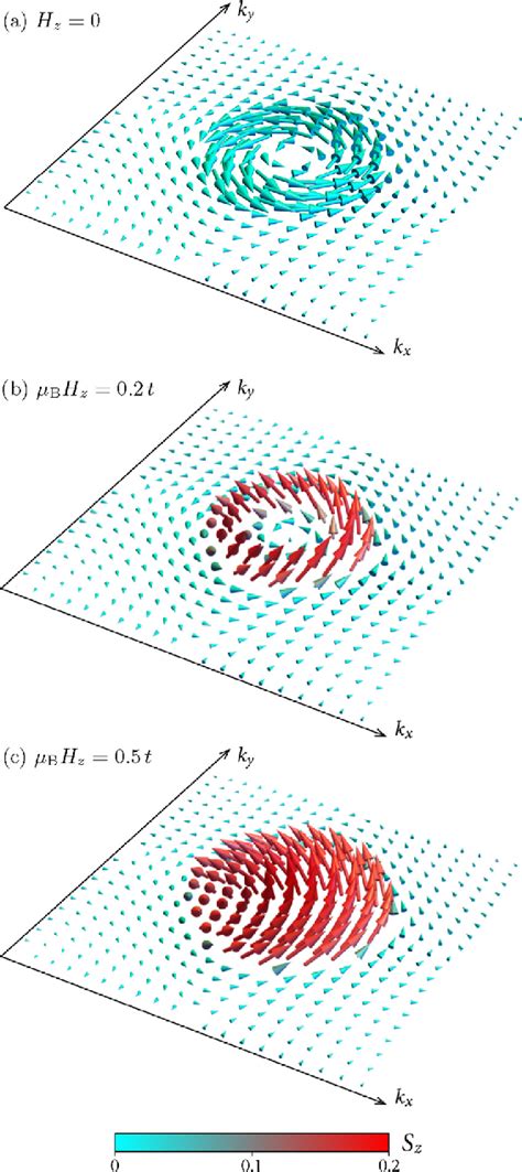 Figure 3 From Momentum Space Spin Texture Of A Topological