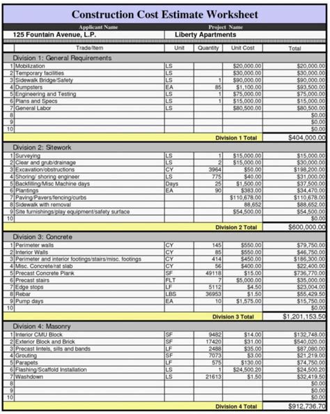 Home Building Budget Spreadsheet Google Spreadshee home construction ...