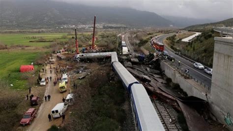 Station Master In Larissa Greece Arrested After Deadly Train Crash