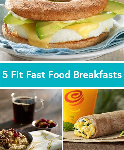 5 Healthy Fast Food Breakfast Options for Crazy-Busy Mornings | Life by ...