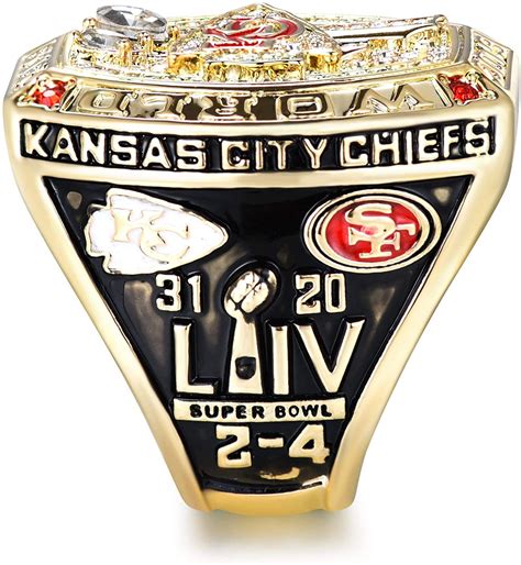 NFL Replica 2019-2020 Kansas City Chiefs Super Bowl Championship Ring ...