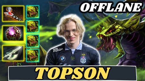 Topson VENOMANCER Offlane TOPSON Perspective Full Match Dota 2