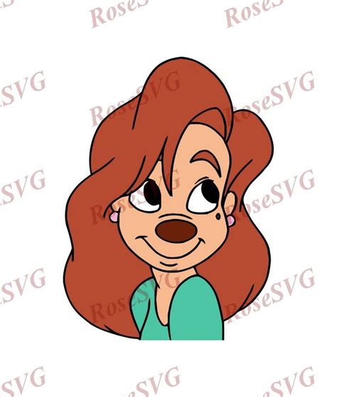 Roxanne Goof Troop Svg