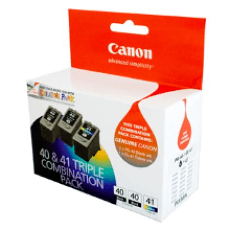 Genuine Canon PG 40 CL 41 FINE Black Colour Ink Cartridge VALUE PACK