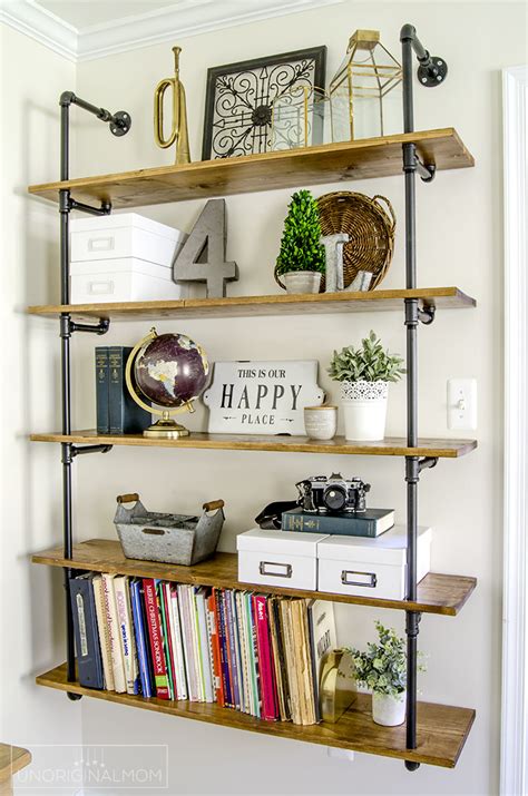 Stunning Farmhouse Shelves The Unlikely Hostess