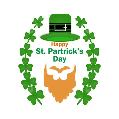 St Patrick Hat Vector Design Images St Patricks Day With Hat And Leaf