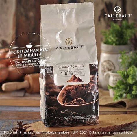 Jual Fchgtyani Callebaut Pure Cocoa Powder Kg Cokelat Bubuk