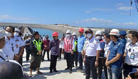 Nusabali Progres Pelabuhan Sanur Capai