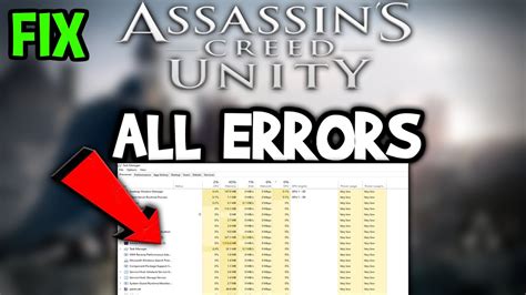 Assassins Creed Unity How To Fix All Errors Complete Tutorial