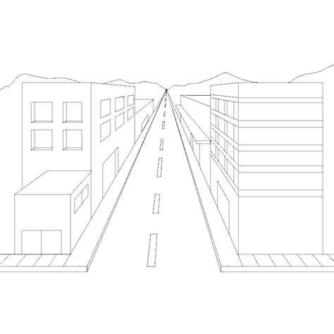 Como Desenhar Uma Rua Em Perspectiva Gd Artes