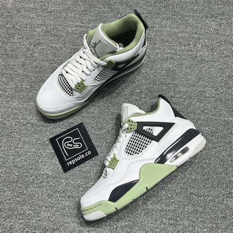 AIR JORDAN 4 RETRO SEAFOAM W AQ9129 103