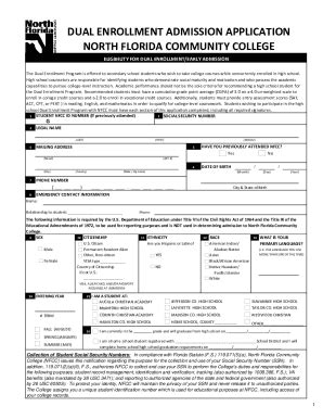 Fillable Online Dual Enrollment Articulation Agreement Between The