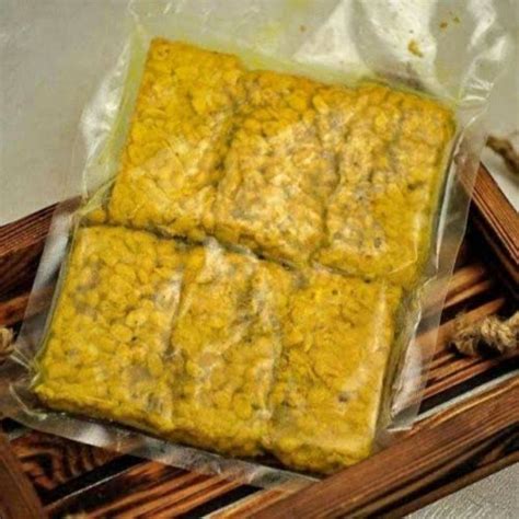 Jual Tempe Ungkep Bumbu Kuning Siap Goreng Isi Potong Shopee Indonesia