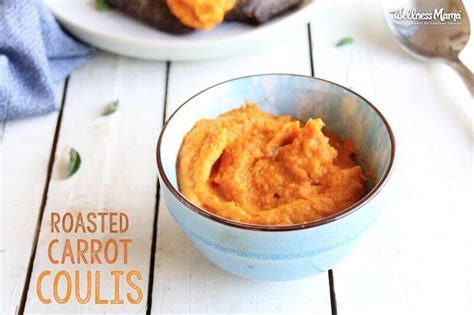 Roasted Carrot Coulis Recipe (Healthy Side Dish or Dip) | Wellness Mama