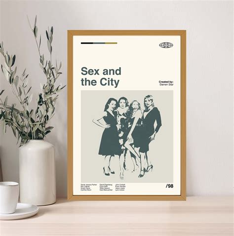 Sex And The City Movie Poster Sex And The City Print Wall Art