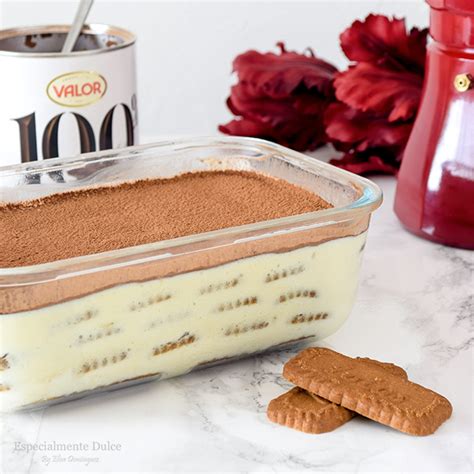 Tiramis Con Galletas Lotus Sp Culoos Especialmente Dulce