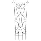 Achla Designs Classic Rococo Garden Trellis In Tall Graphite