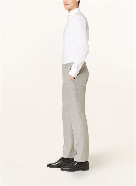 BOSS Suit Trousers LENON Regular Fit In 041 Silver