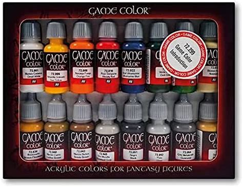 Vallejo Game Color Intro Set (16), Board Games - Amazon Canada