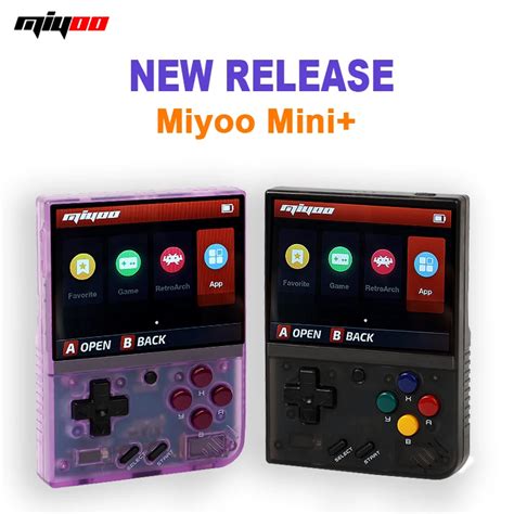 Miyoo Mini Plus Ta Nabilir Retro Oyun Konsolu Oca Ips Hd Ekran Wifi