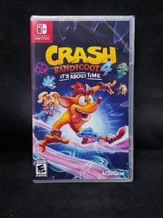 Crash Bandicoot Its About Time Nintendo Switch Games Games