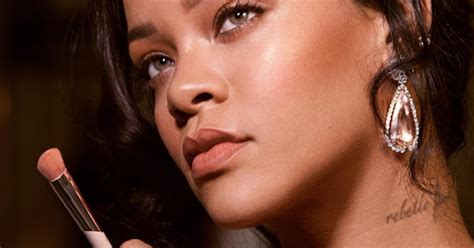 Rihanna Dazzles For The Fenty Beauty Liquid Killawatt Highlighter Campaign