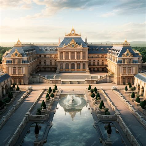 Premium AI Image | Photo Palace of Versailles famous architecture ...