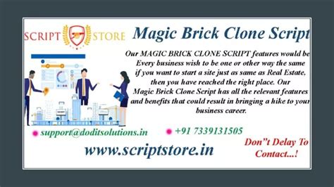 Ppt Readymade Magic Brick Clone System Scriptstore In Powerpoint