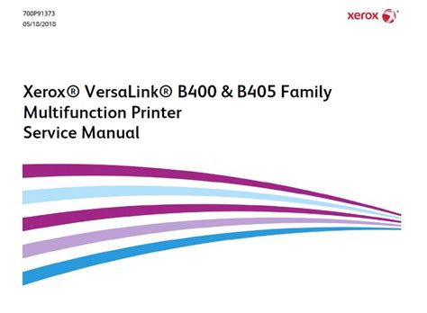 Xerox VersaLink B400/B405 Service Manual :: Xerox Multifunctions ...