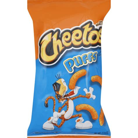 Cheetos Cheese Flavored Snacks Puffs Cheese And Puffed Snacks Foodtown