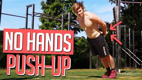 NO HANDS PUSH UP CHALLENGE Is It Possible YouTube